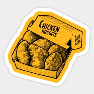 Chicken Nuggets Sticker